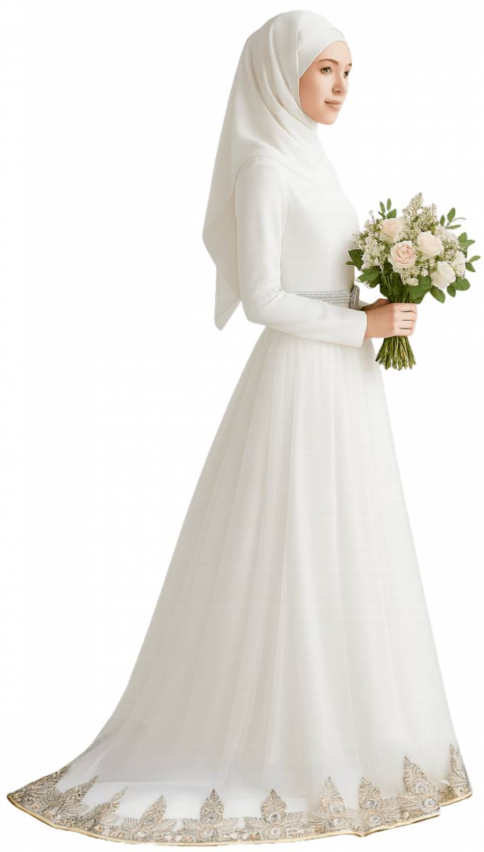 Home 13 Muslim Bride in White Dress in Dubai e6ebe1db